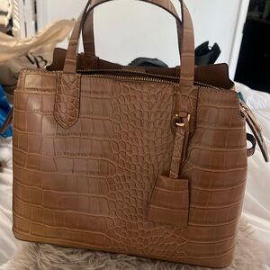 Universal Thread faux crock satchel